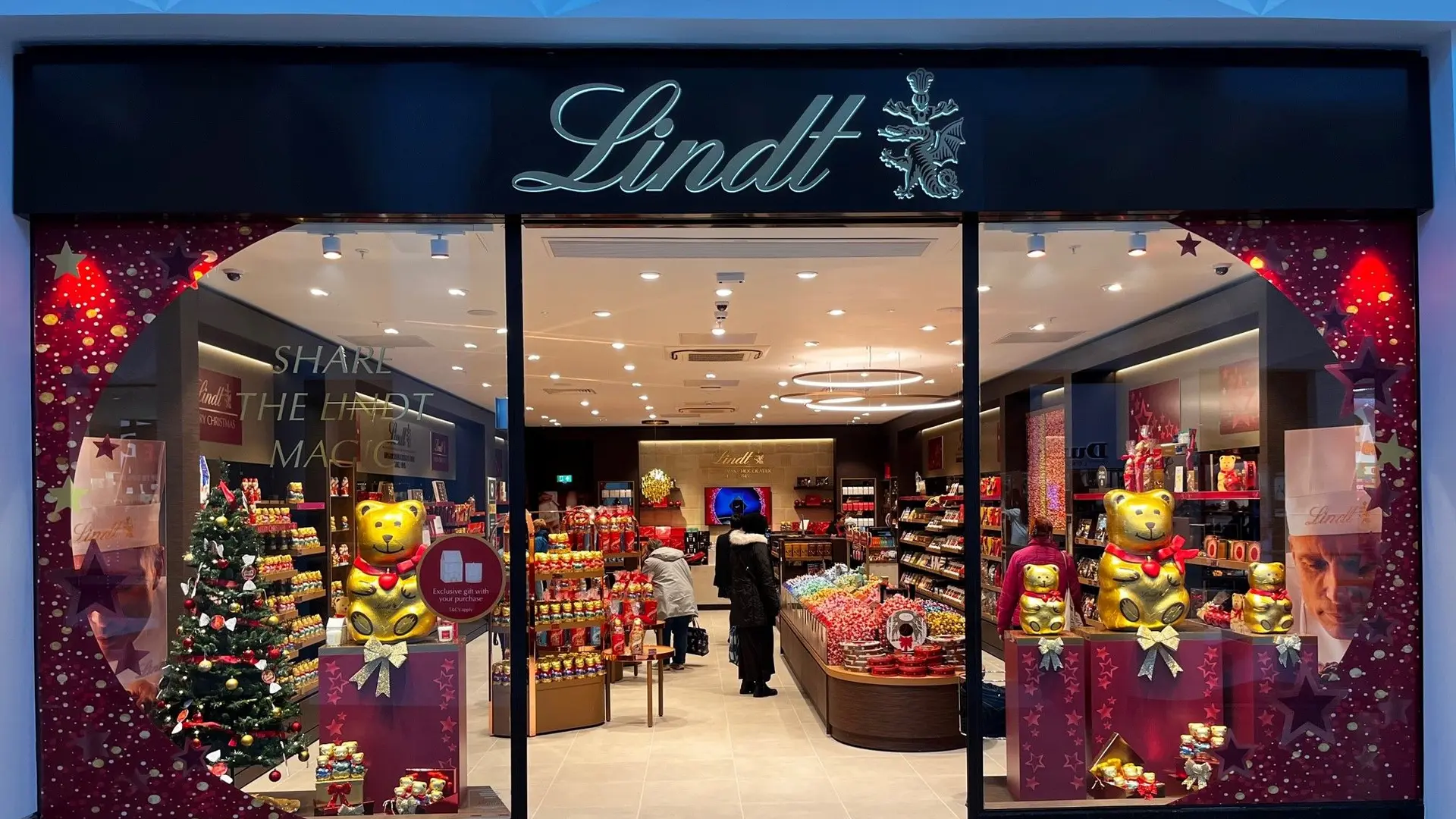Lindt store front