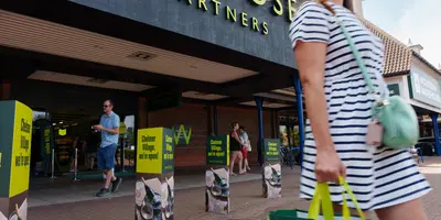 Waitrose Store with Shopper