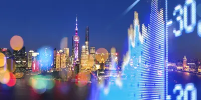 City at night with Numbers