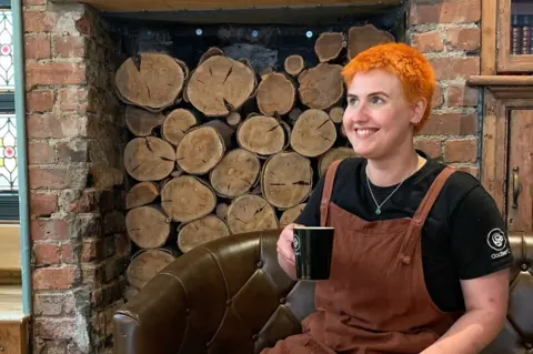 A barista in Coffee #1