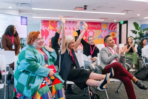 Benefit staff meeting