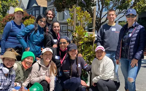 Staff volunteering