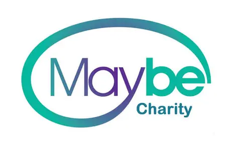 Maybe charity logo