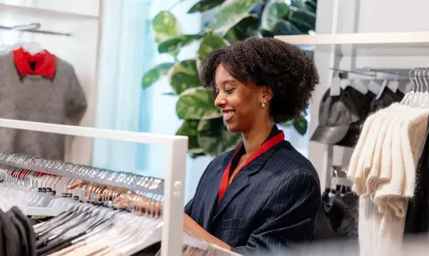 Staff in Lindex store
