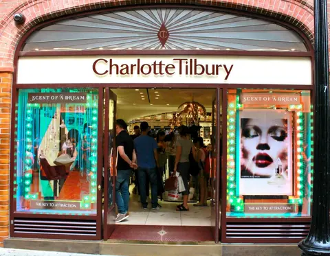 Charlotte Tilbury store front