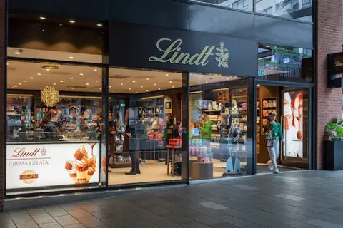 Lindt store front